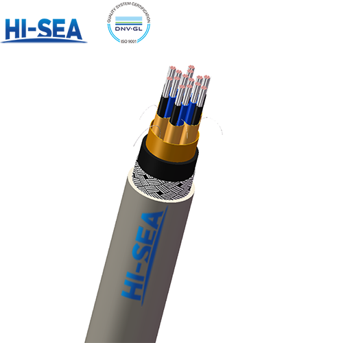 RFOU(i&c)&TFOU(i&c) Low Smoke Halogen Free Flame Retardant Offshore Communication Cable 250V